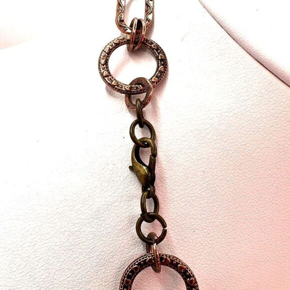 Filagree purse locket pendant necklace - Picture 6 of 14